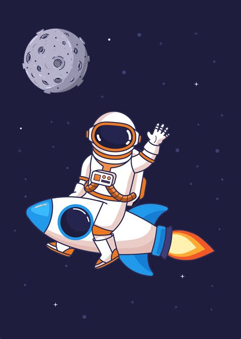 desenho de astronauta